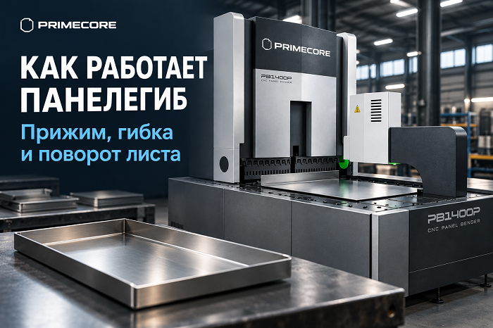 Как работает панелегиб: принцип работы, прижим и гибка листа