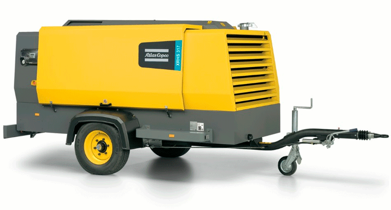 Дизельный компрессор Atlas Copco XRHS 317