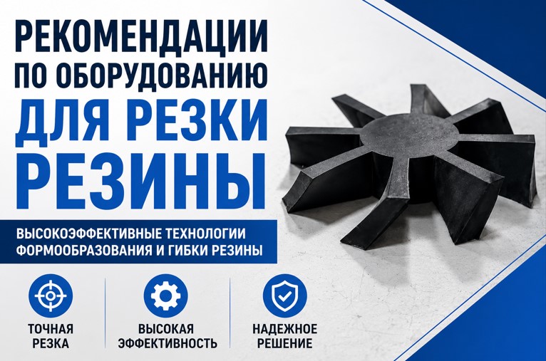 Рекомендации по оборудованию для резки резины: высокоэффективные технологии формообразования гибких материалов с использованием гидроабразивной резки
