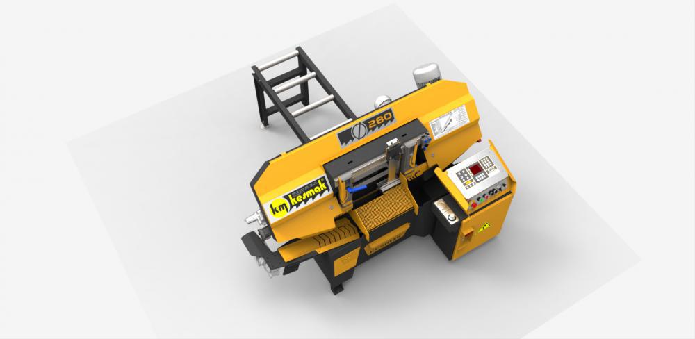 KESMAK KME 280 автоматический ленточнопильный станок по металлу