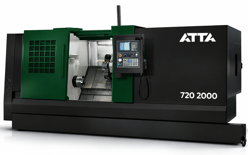 Горизонтальный токарный обрабатывающий центр с ЧПУ ATTA 720/2000