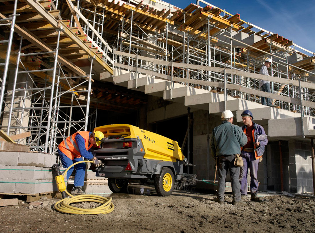 Дизельный компрессор Atlas Copco XAS 97