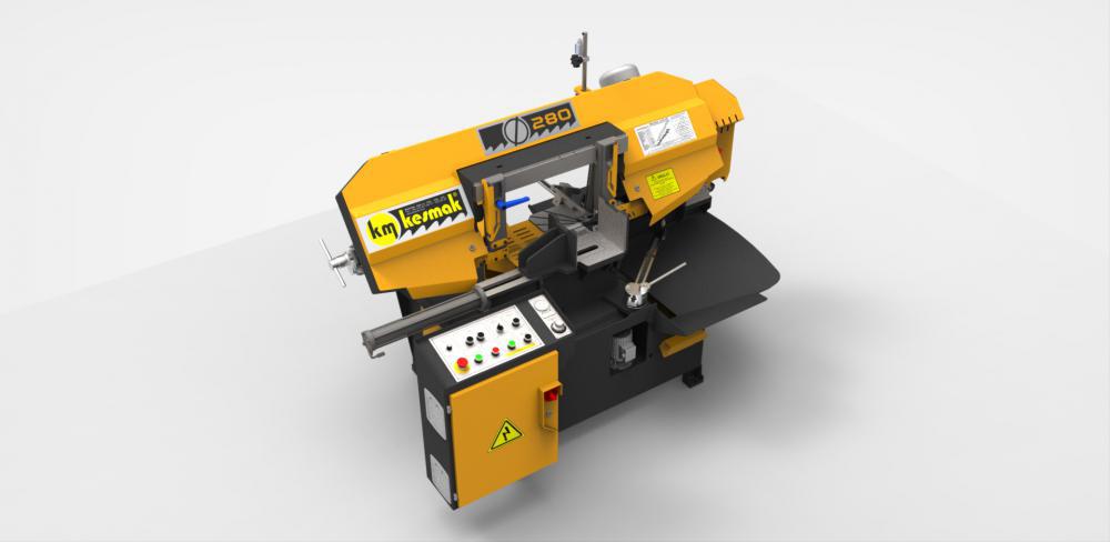 KMY DG 280 KESMAK Полуавтоматический ленточнопильный станок