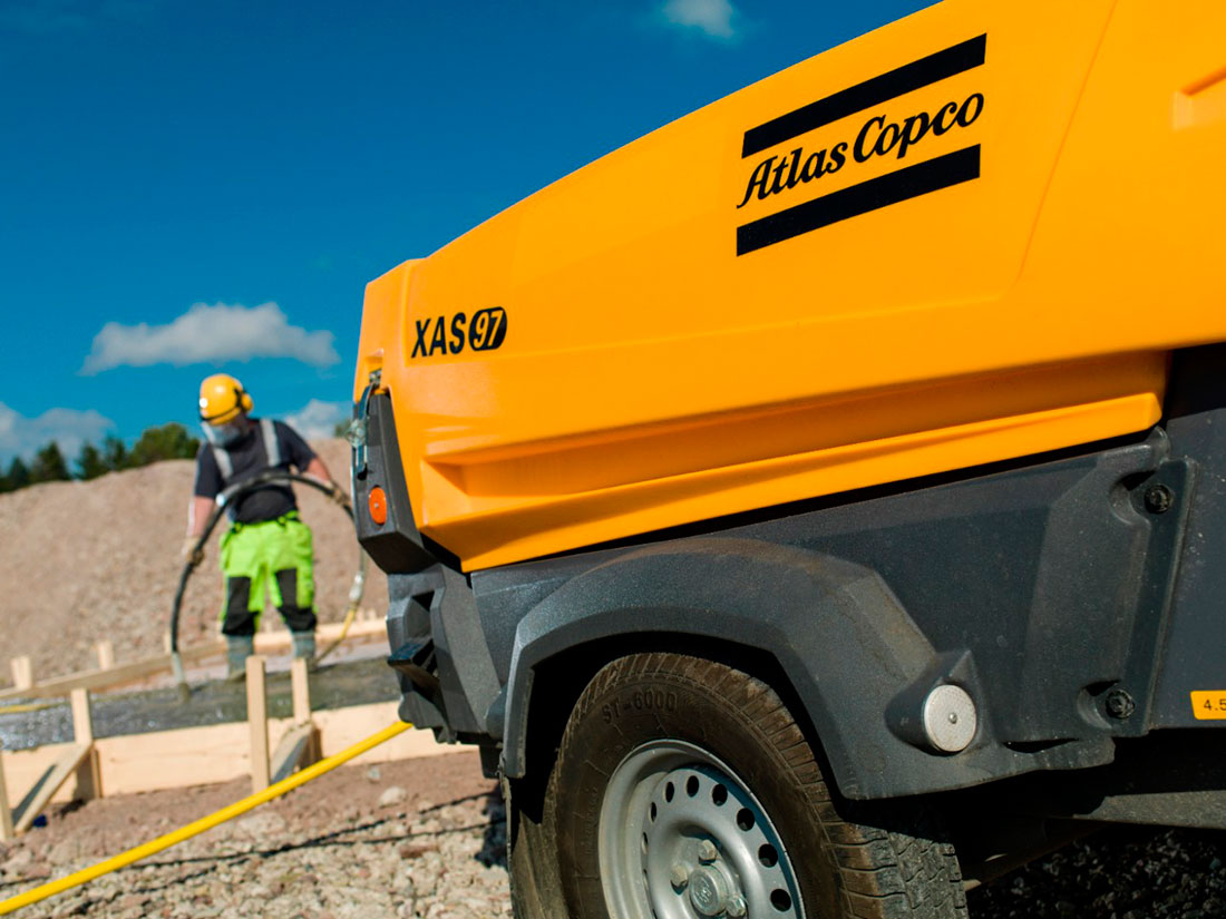 Дизельный компрессор Atlas Copco XAS 97