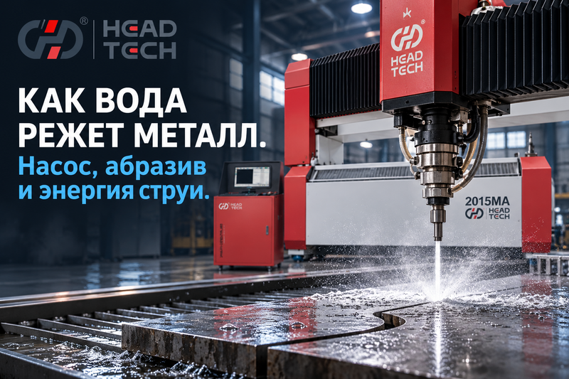 Принцип работы гидроабразивного режущего станка: подробное объяснение