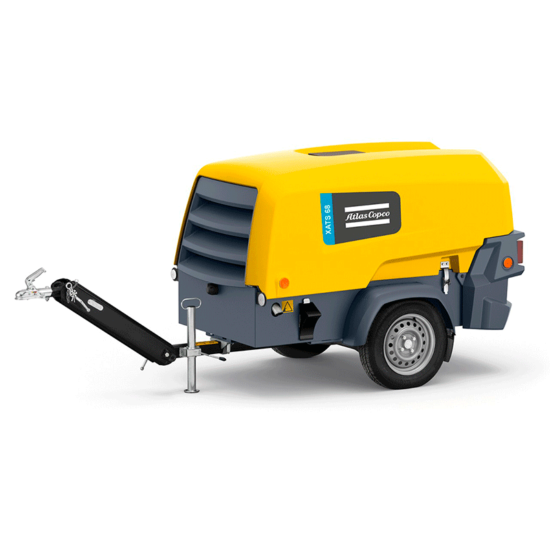 Дизельный компрессор Atlas Copco XATS 68