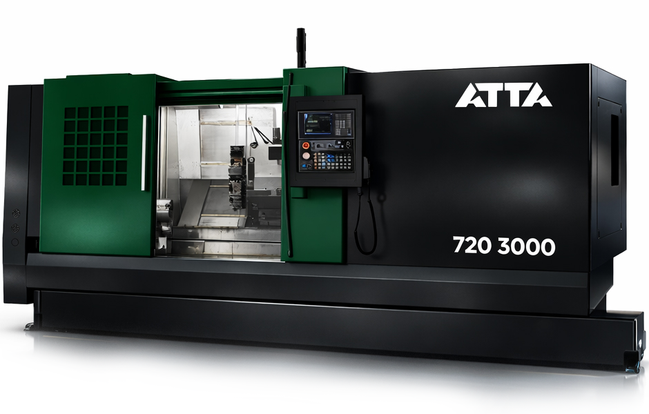 Горизонтальный токарный обрабатывающий центр с ЧПУ ATTA 720/3000