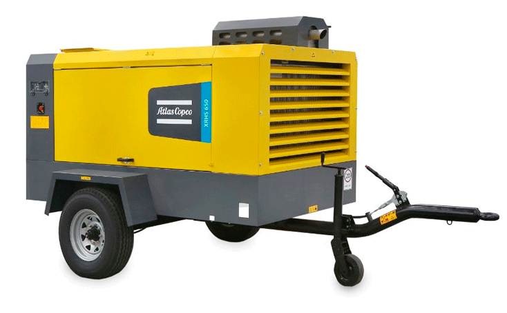 Дизельный компрессор Atlas Copco XRHS 650