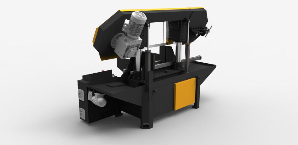 KESMAK KSY 400×600 полуавтоматический колонный ленточнопильный станок