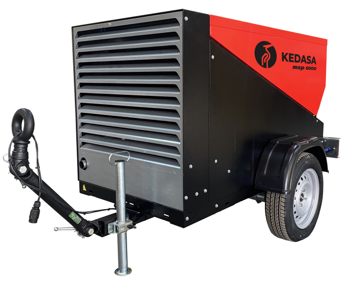 Передвижной дизельный компрессор Kedasa MSP 5000-8,5