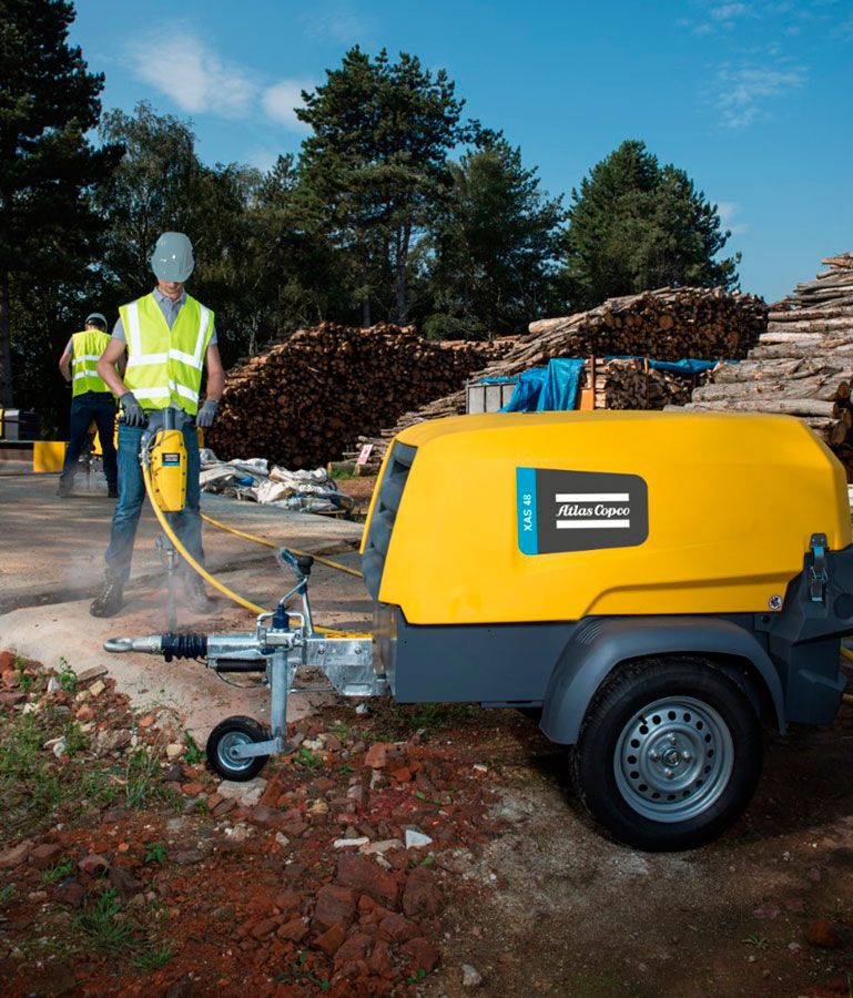 Дизельный компрессор Atlas Copco XAS 48
