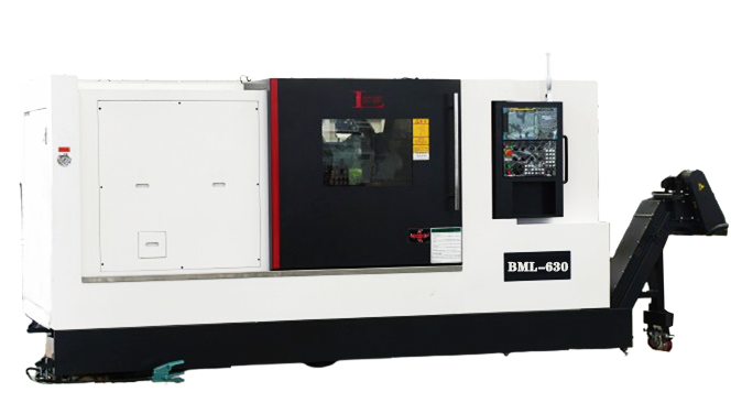 Токарный обрабатывающий центр Light Giant с ЧПУ BML-630T с наклонной станиной