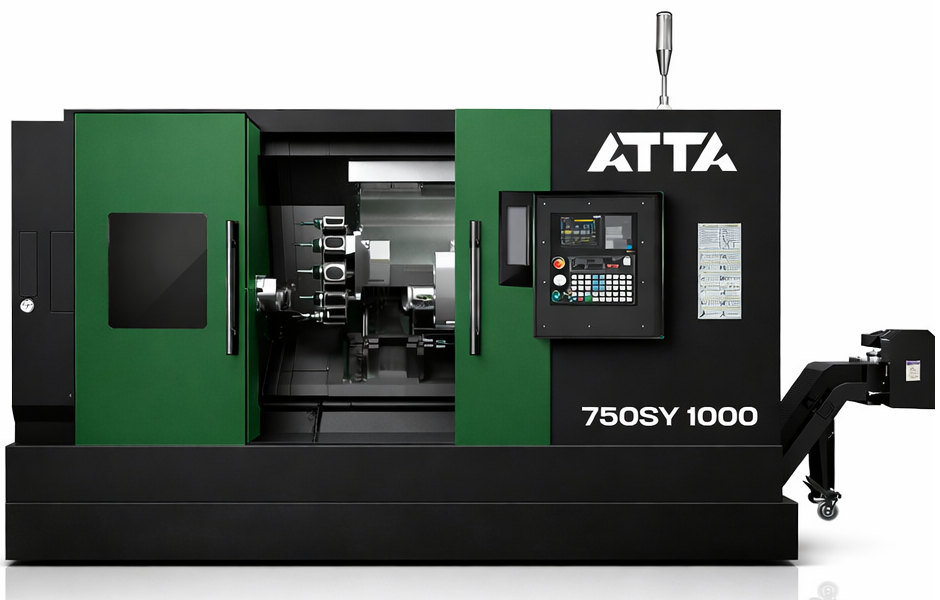 Горизонтальный токарный обрабатывающий центр с ЧПУ ATTA 750SY/1000