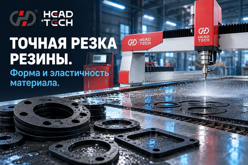 Рекомендации по оборудованию для резки резины: высокоэффективные технологии формообразования гибких материалов с использованием гидроабразивной резки