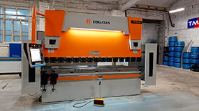 Шеф-монтаж листогибочного пресса Ermaksan Speed Bend PRO 3100-100
