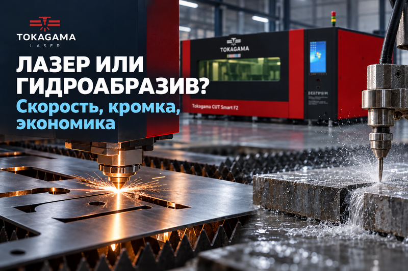Лазерная резка в сравнении с гидроабразивной резкой: полный анализ технологий, производительности и экономики