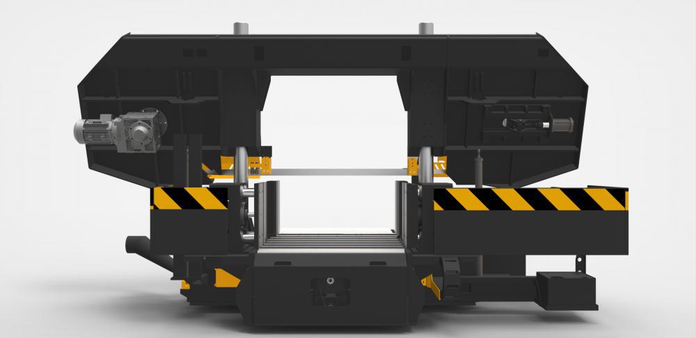 KESMAK KSS 1100×1300 автоматический колонный ленточнопильный станок