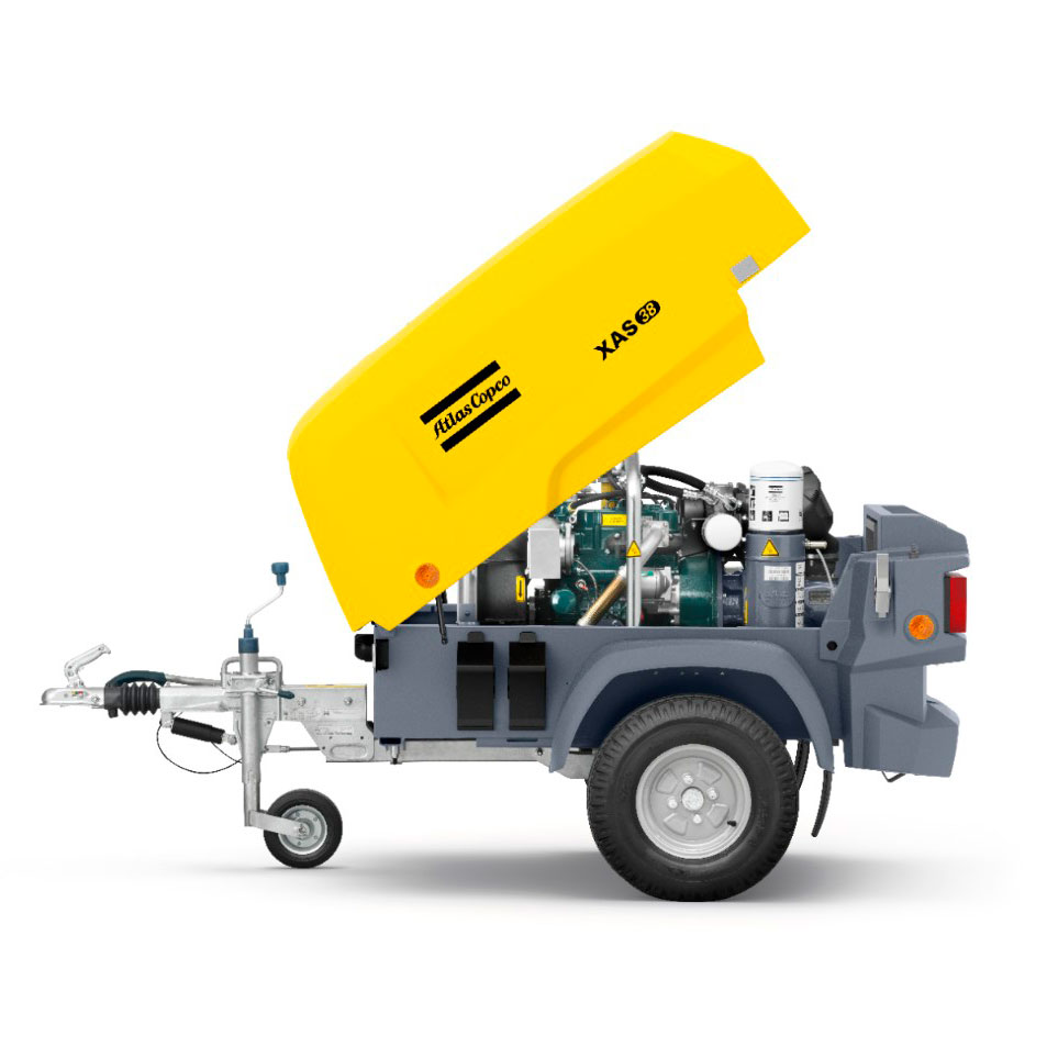 Дизельный компрессор Atlas Copco XAS 38