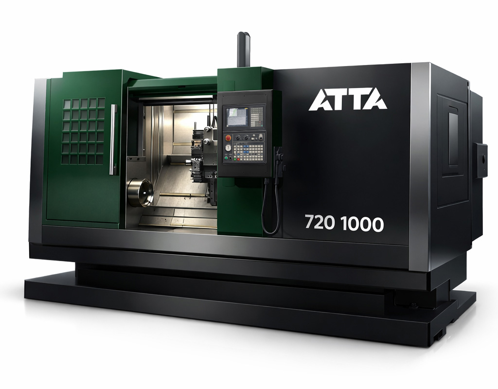 Горизонтальный токарный обрабатывающий центр с ЧПУ ATTA 720/1000