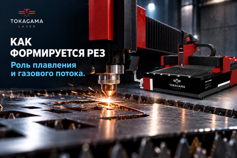 Принцип работы лазерного станка: как плавление и газовый поток формируют рез