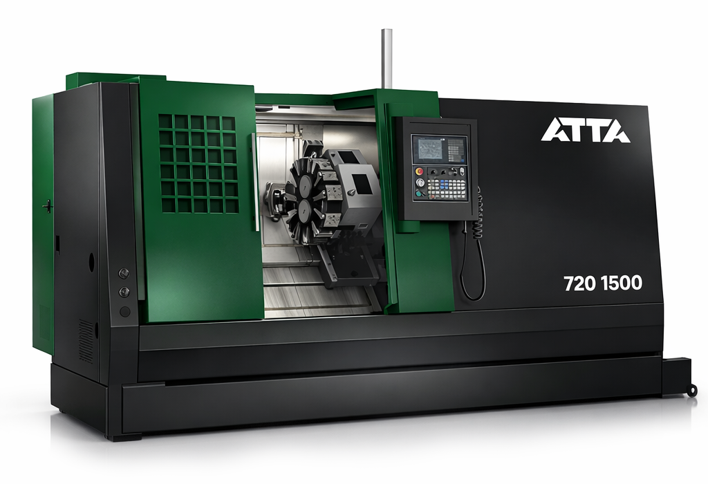 Горизонтальный токарный обрабатывающий центр с ЧПУ ATTA 720/1500