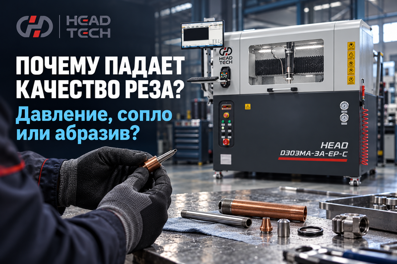 Распространённые проблемы гидроабразивных режущих станков и способы их устранения