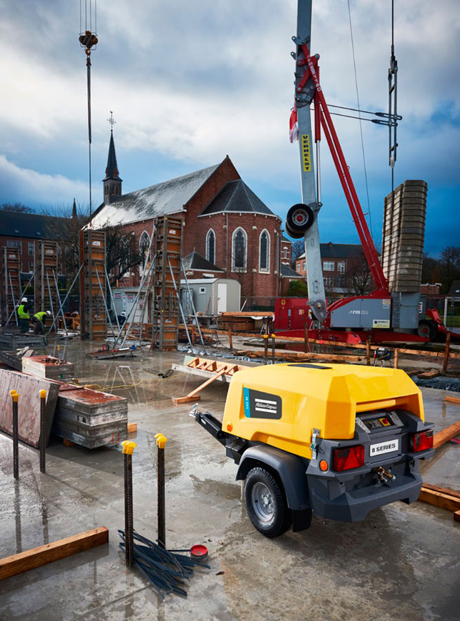 Дизельный компрессор Atlas Copco XAS 48