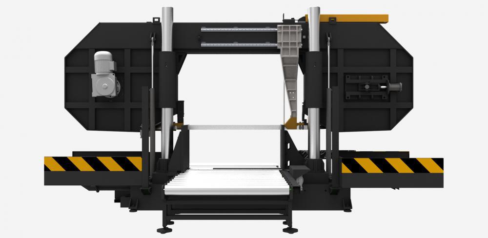 KESMAK KSY 1300×1600 полуавтоматический колонный ленточнопильный станок