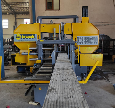 KESMAK KLS 550×700 автоматический колонный ленточнопильный станок