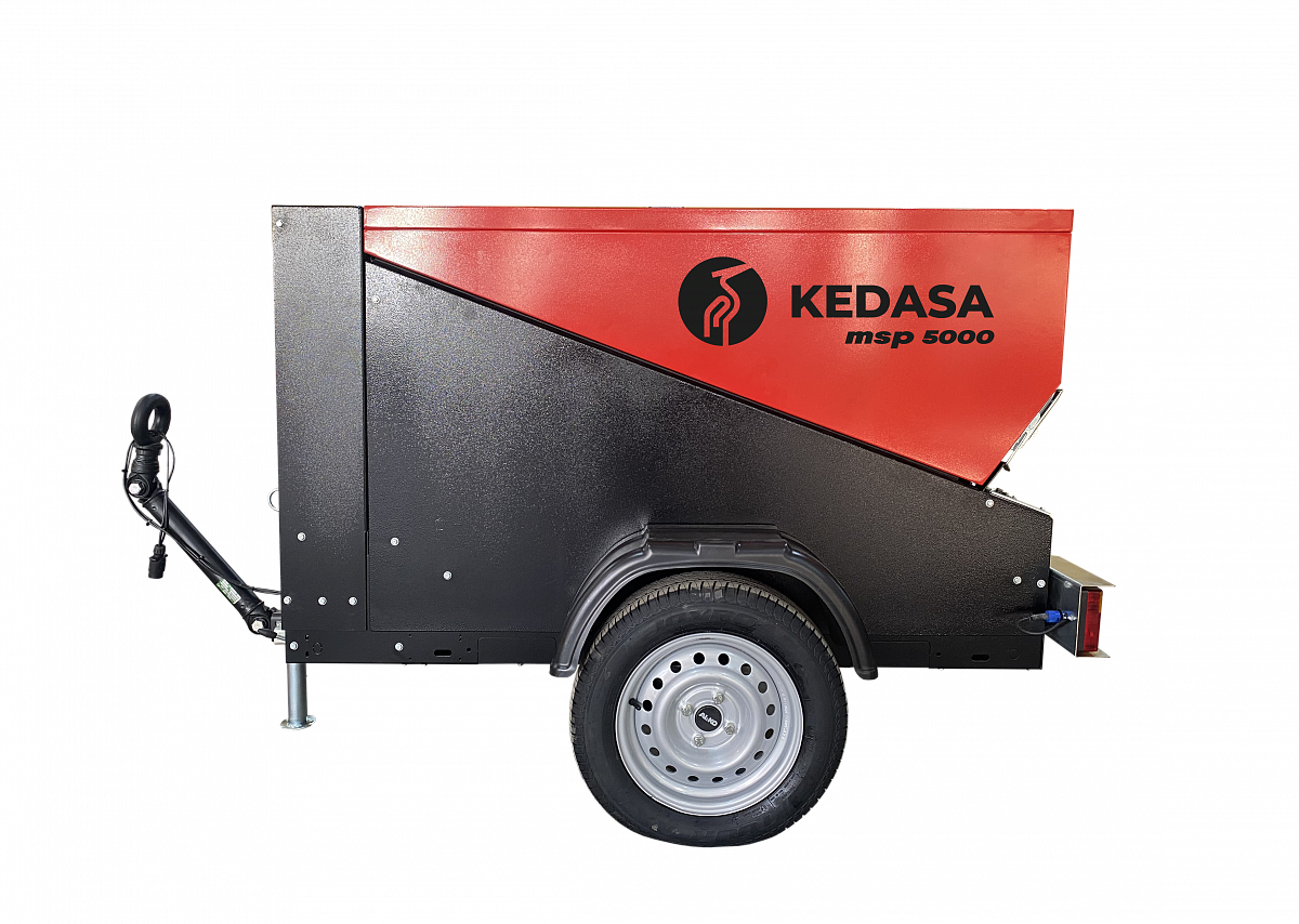 Передвижной дизельный компрессор Kedasa MSP 5000-7