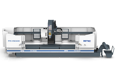 3-осевой обрабатывающий центр с подвижной стойкой и длинным ходом PRATIC PYC-CNC4500 FANUC TS27R OMP40 CTS20 TT255