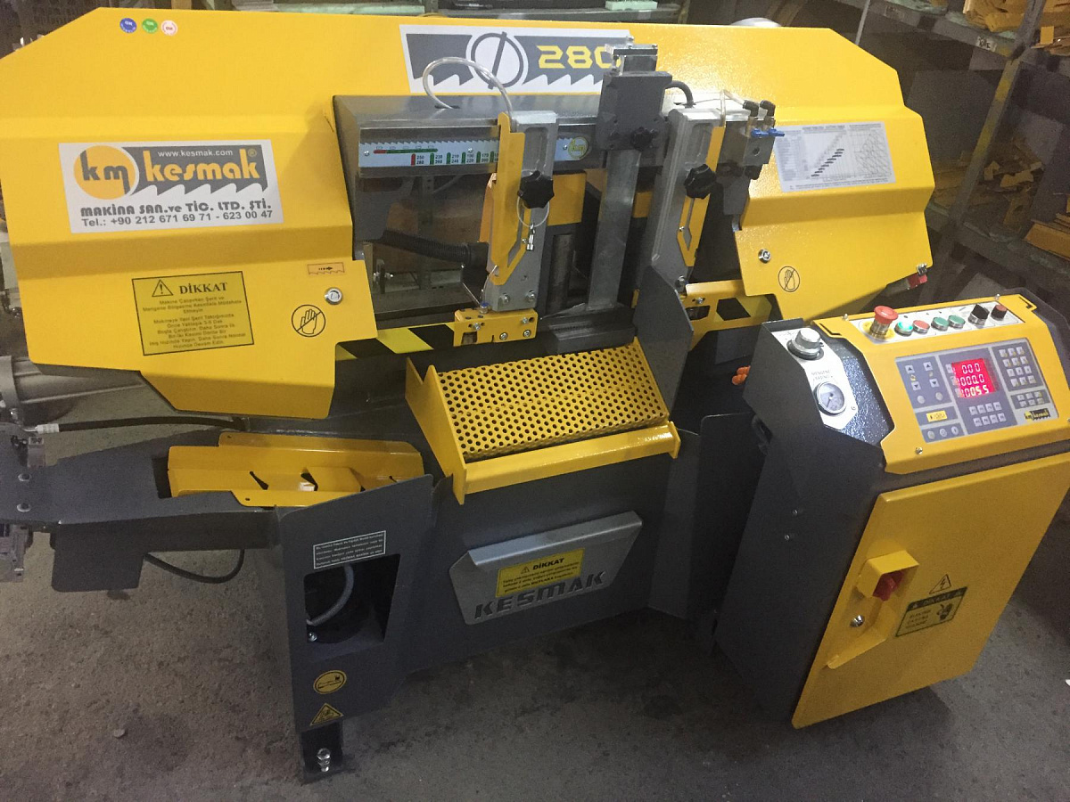 KESMAK KME 280 автоматический ленточнопильный станок по металлу