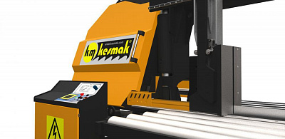 KESMAK KSS 1100×1300 автоматический колонный ленточнопильный станок