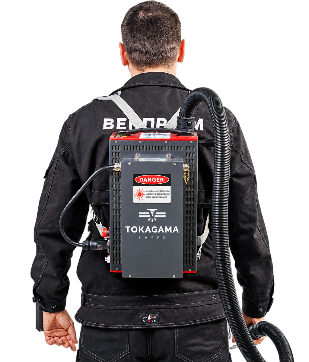 Комплекс лазерной очистки Tokagama LC Backpack 100 Вт