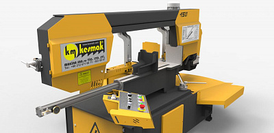 KESMAK KMY DG 450 полуавтоматический ленточнопильный станок