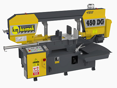 KESMAK KMY DG 450 полуавтоматический ленточнопильный станок