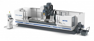 4-осевой обрабатывающий центр с подвижной колонной HITIC PDE4D-CNC4500 FANUC