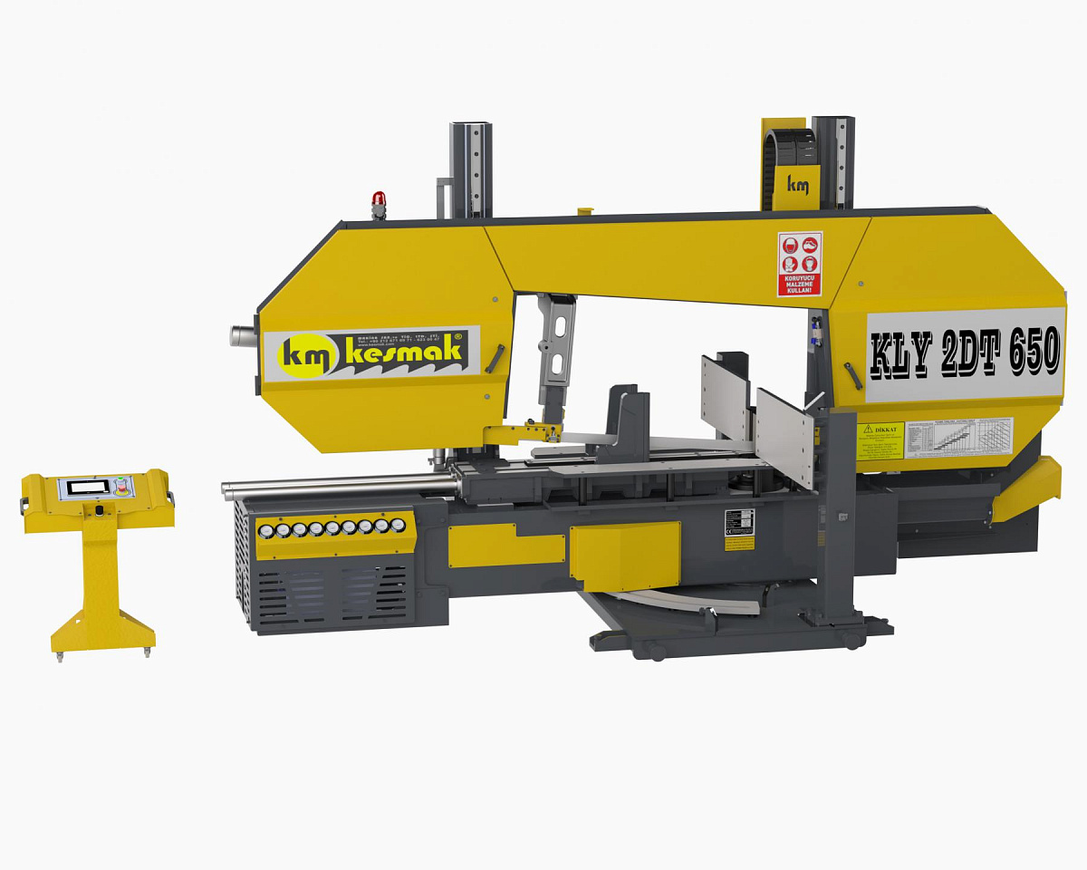 KESMAK KLY 2DT 650 колонный ленточнопильный станок с двусторонним поворотом
