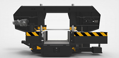 KESMAK KSS 1100×1300 автоматический колонный ленточнопильный станок