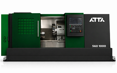 Горизонтальный токарный обрабатывающий центр с ЧПУ ATTA 560/1000