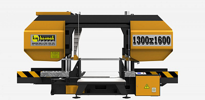 KESMAK KSY 1300×1600 полуавтоматический колонный ленточнопильный станок