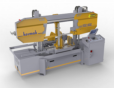 KESMAK KLS 450×600 автоматический колонный ленточнопильный станок