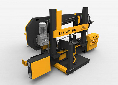 KESMAK KLY 2DT 560 колонный ленточнопильный станок с двусторонним поворотом